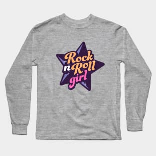 Rock N Roll Girl Long Sleeve T-Shirt